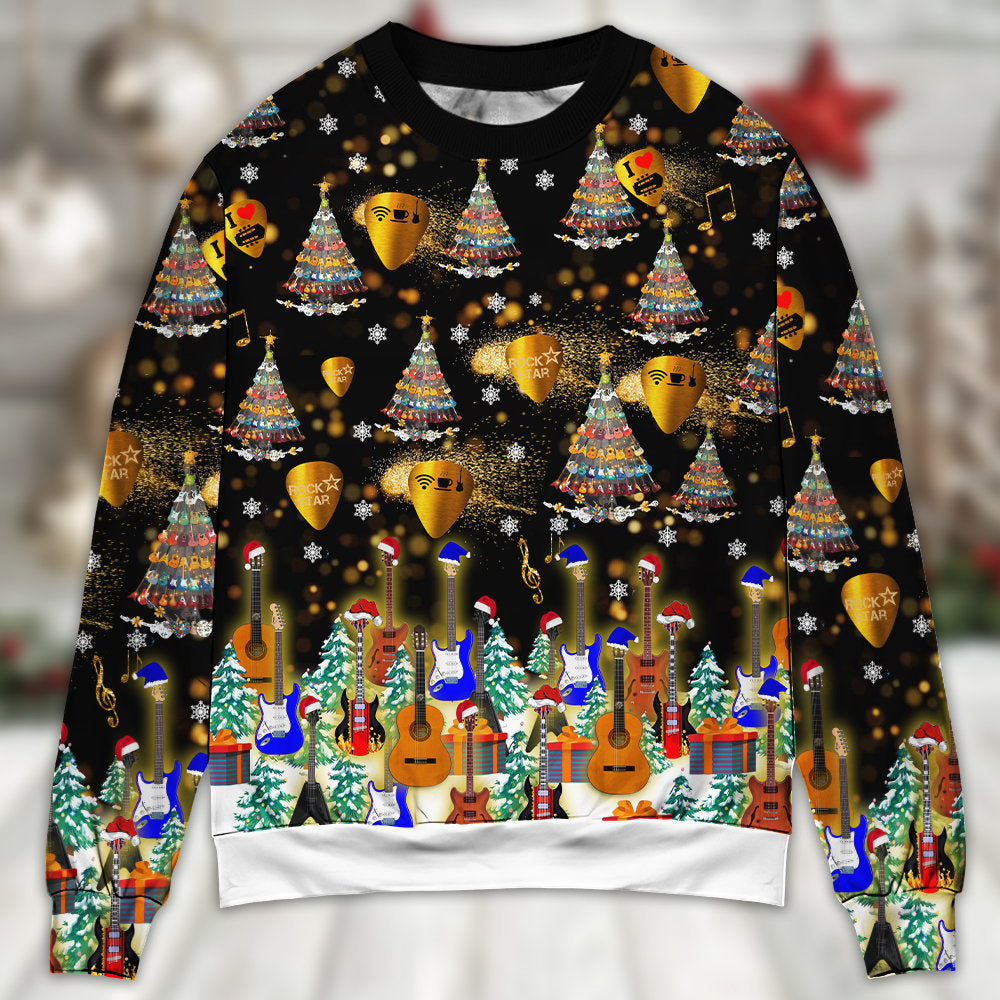 Christmas Yes I Speak Guitar – Sweater - Ugly Christmas Sweater