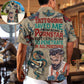 Funny Tattooing Saved Me Vintage Style - Hawaiian Shirt
