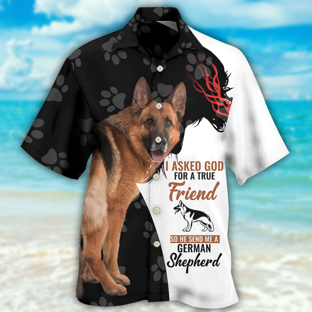 German Shepherd My Cool Dog Artistic Style - Hawaiian Shirt