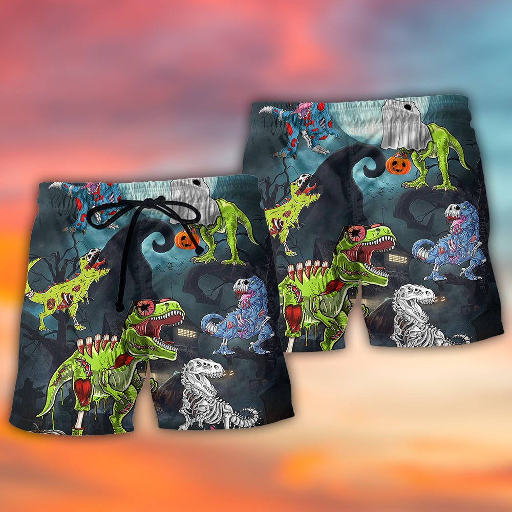 Zombie Saurus Halloween – Beach Short