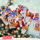 Christmas Santa Dances Like A Star - Pajamas Long Sleeve - Owls Matrix LTD