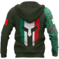 Mexican Coat Of Arms Art - 3D Hoodie
