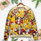 Funny Beer Lover Santa Merry Xmas – Sweater - Ugly Christmas Sweater