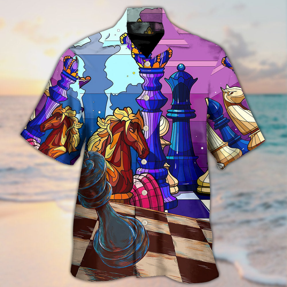 Chess Life Strategy Board Game - Hawaiian Shirt