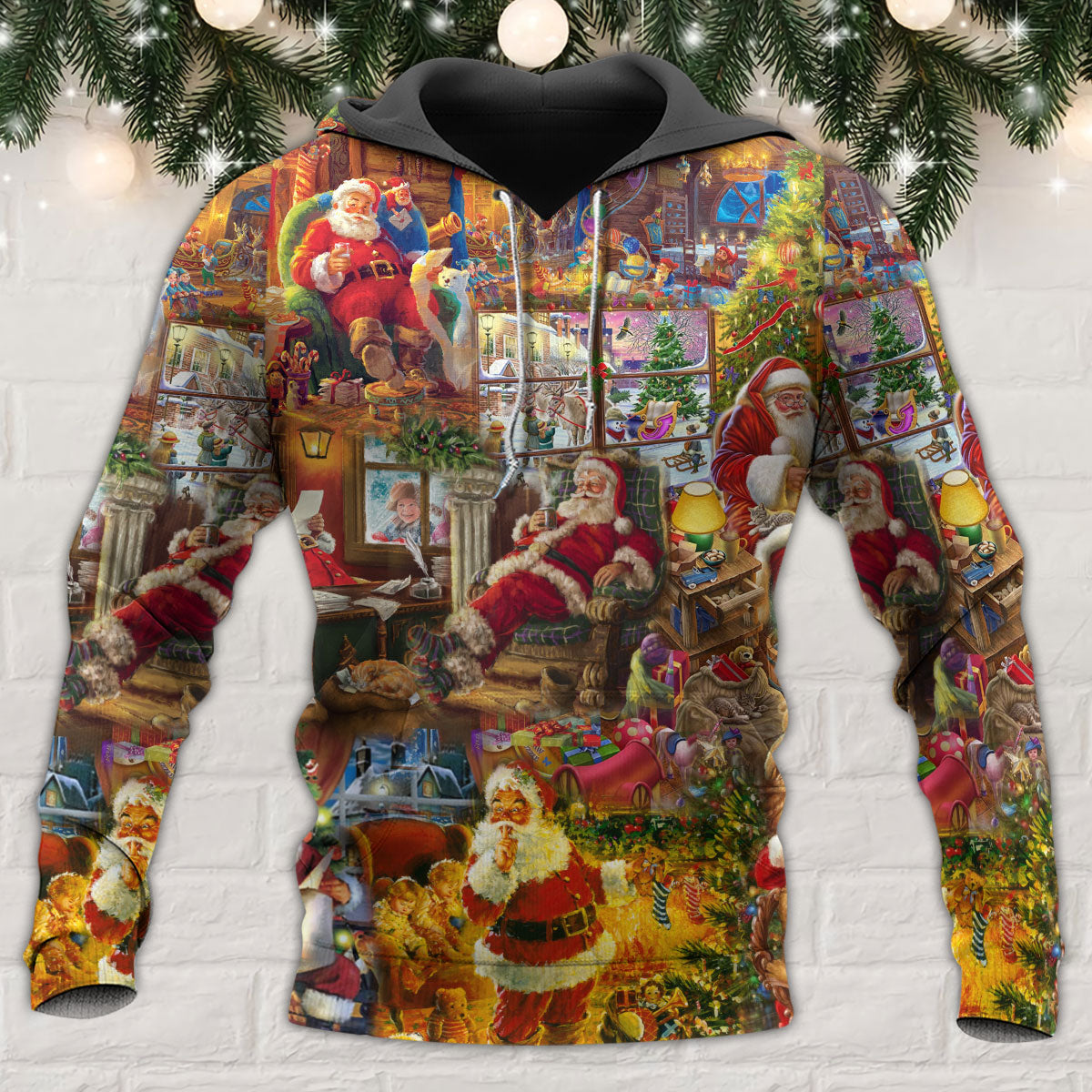 Holiday Season Of Joy Quote Art – 3D Hoodie