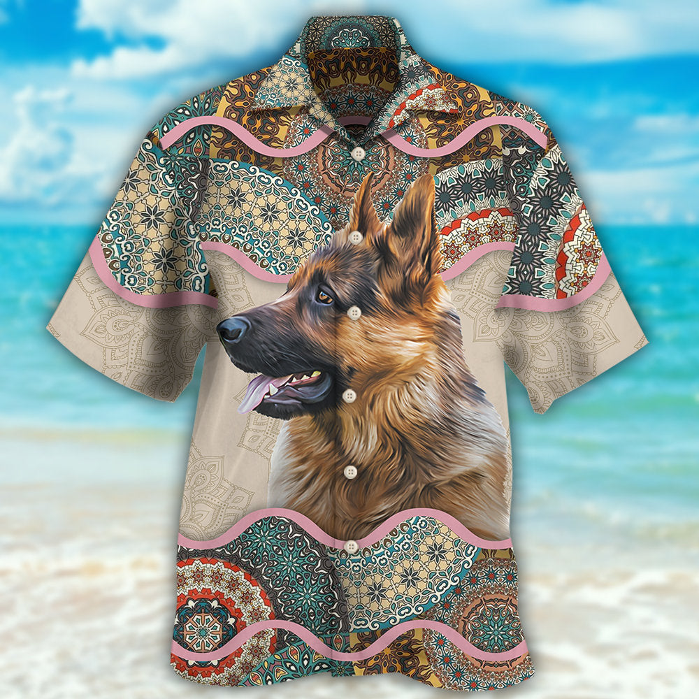 German Shepherd My Cool Dog Artistic Style - Hawaiian Shirt