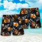 Bourbon Butterflies Tropical Art - Beach Short