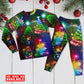 Christmas Tree Merry Everything Happy Always - Pajamas Long Sleeve - Owls Matrix LTD