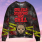 Cat Serial Killer Documentaries And Chill - Sweater - Ugly Christmas Sweaters - Owls Matrix LTD