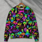 Neon Magic Mushroom Stunning Art – Sweater - Ugly Christmas Sweater