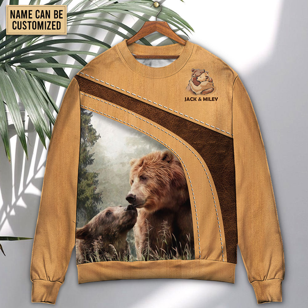 Old Bear Honey Lover Art Style – Sweater - Ugly Christmas Sweater