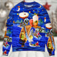 Cocktail Christmas Merry Holiday – Sweater - Ugly Christmas Sweater