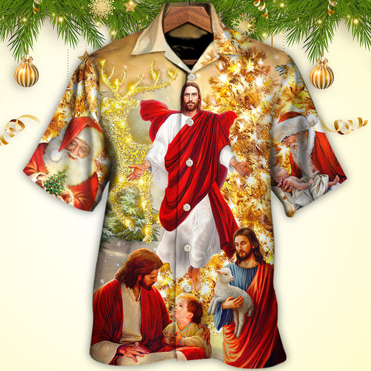 Christmas Jesus Is The Magic Of Christmas - Hawaiian Shirt
