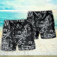 Skull Life Is The Whisper Of The Death - Beach Short - Owls Matrix LTD