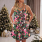 Christmas Pink Ribbon Support – Women's Summer Sleeveless V-Neck Camisole Dress