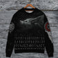 Viking Warrior Blood Black Style – Sweater - Ugly Christmas Sweater