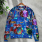 Drum Is My Life Neon Light Style – Sweater - Ugly Christmas Sweater