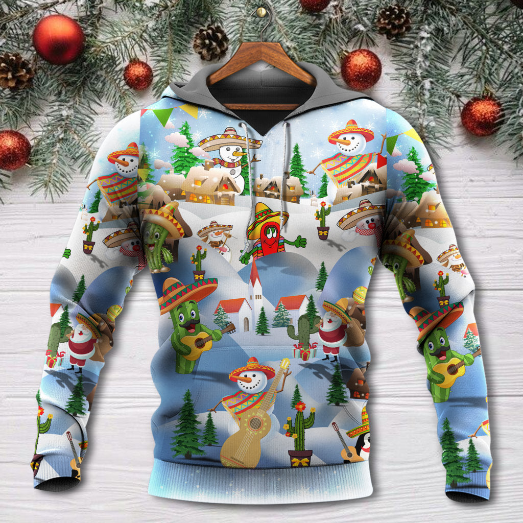 Christmas American Pride Merry Xmas - 3D Hoodie