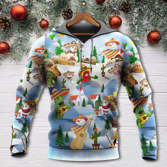 Christmas American Pride Merry Xmas - 3D Hoodie