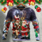 Christmas Light In The Dark Art - Hoodie