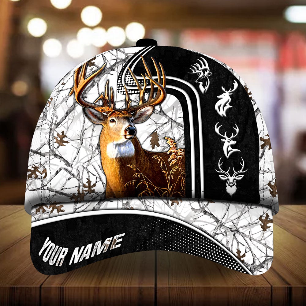 Beautiful Deer Hunting Camo Personalized – Classic Cap