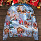 Christmas Santa And Gnome Merry Xmas – Sweater - Ugly Christmas Sweater