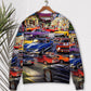 Classic Muscle Car Service Style – Sweater - Ugly Christmas Sweater
