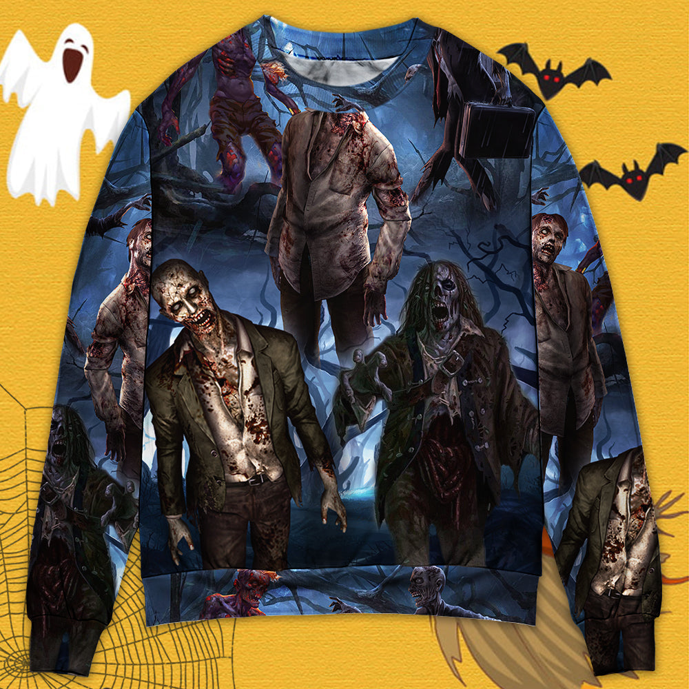 Halloween Dark Fantasy Art Style – Sweater - Ugly Christmas Sweater
