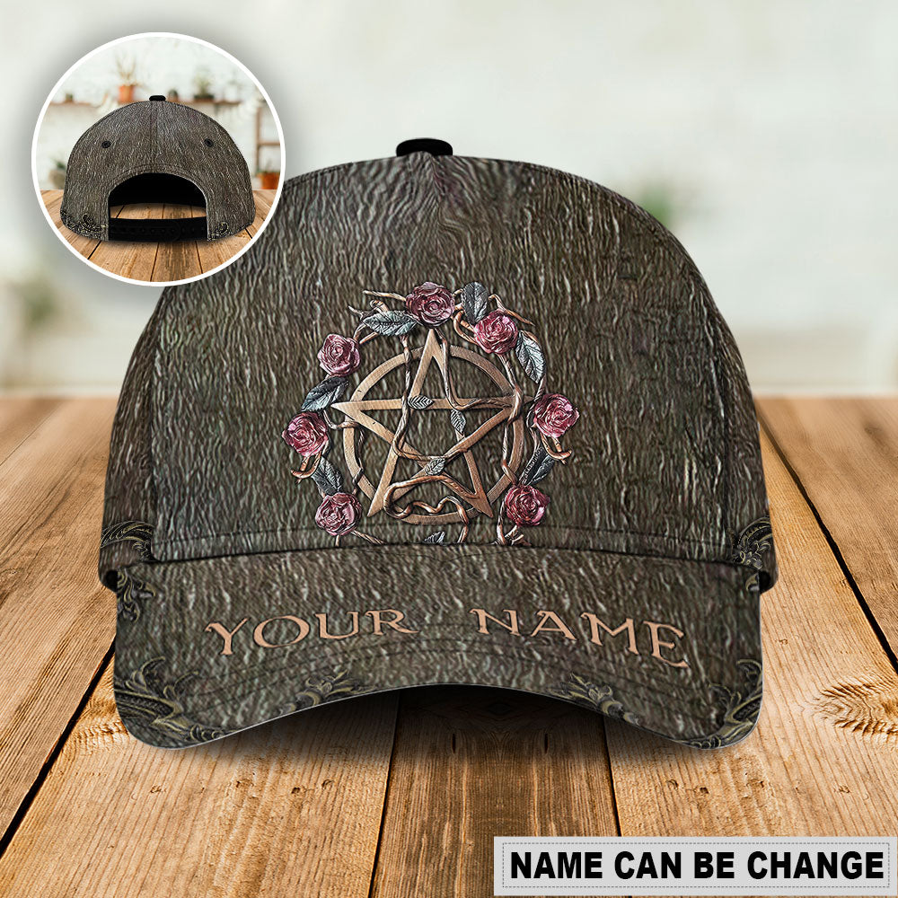 Mystical Witch Rose Personalized – Classic Cap
