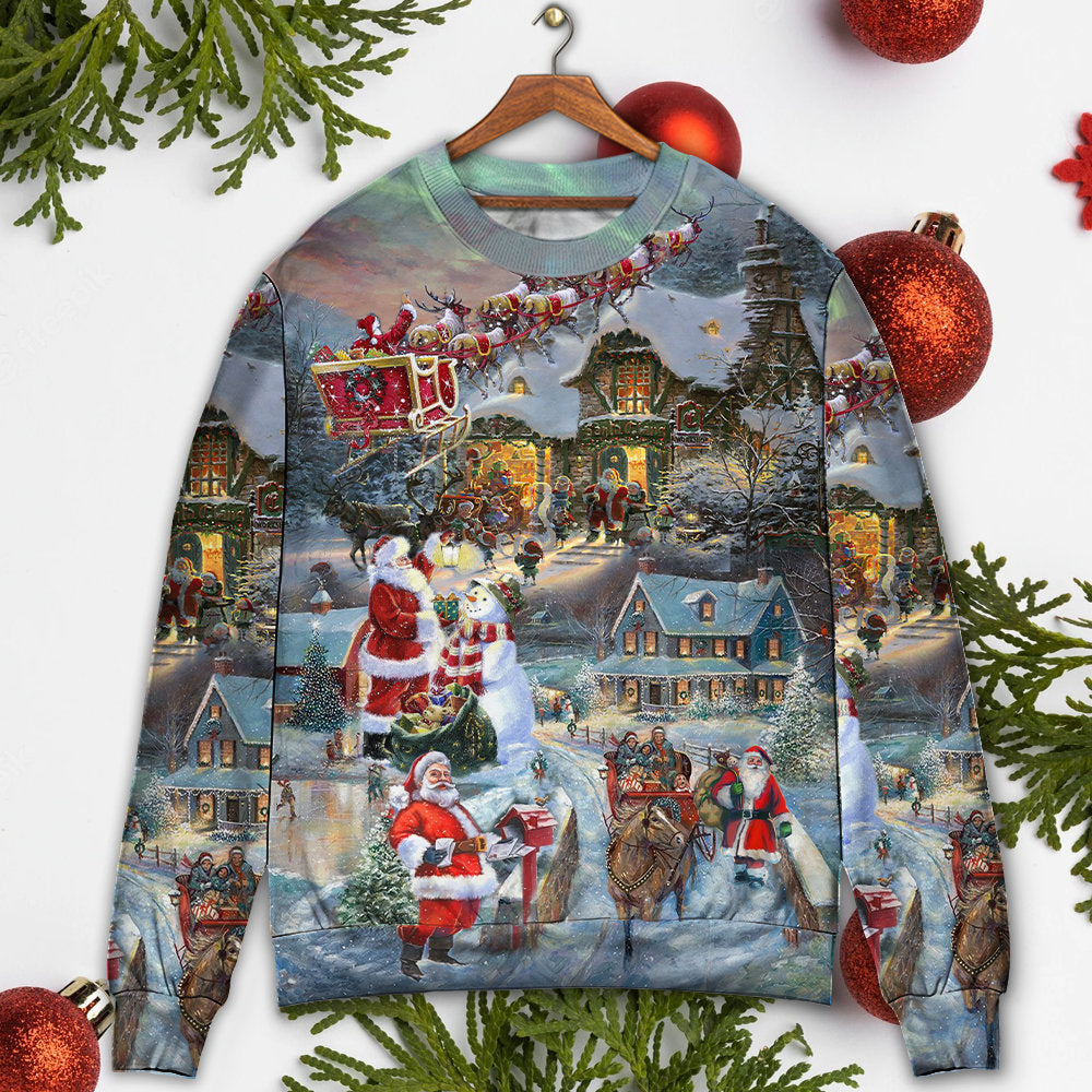 Christmas Wonderful Time Of The Year – Sweater - Ugly Christmas Sweater