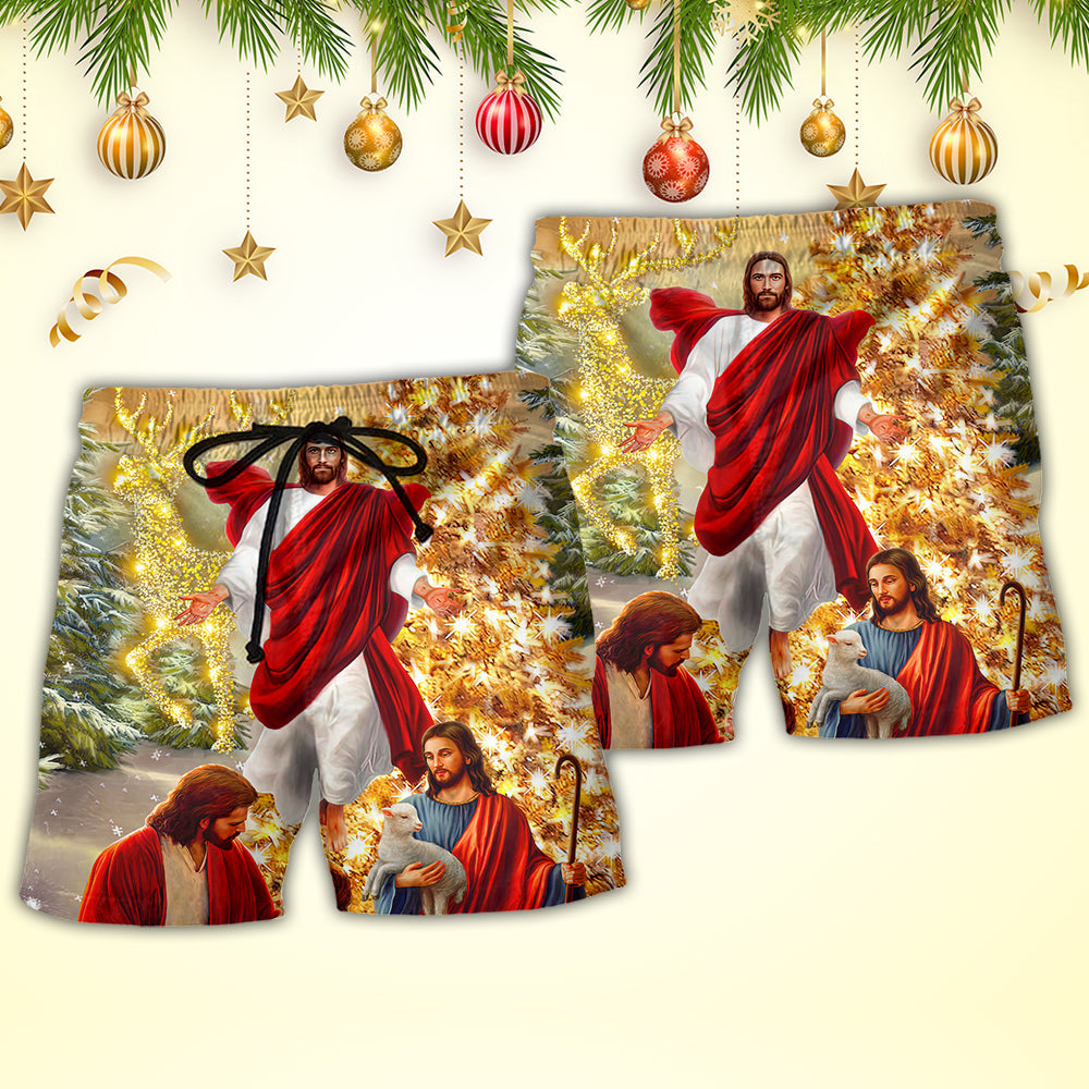 Christmas Jesus Christmas Magic – Beach Short
