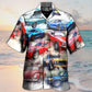 Classic Car Portrait Automotive Lover - Hawaiian Shirt