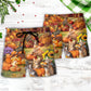 Thanksgiving Cat Happy Wishes – Beach Short