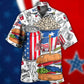 Patriotic Food Independence Day Celebration – Hawaiian Shirt