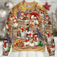 Christmas Snowman Couple Love Xmas – Sweater - Ugly Christmas Sweater