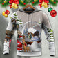 Christmas Santa Giving Gifts Everyone - Hoodie