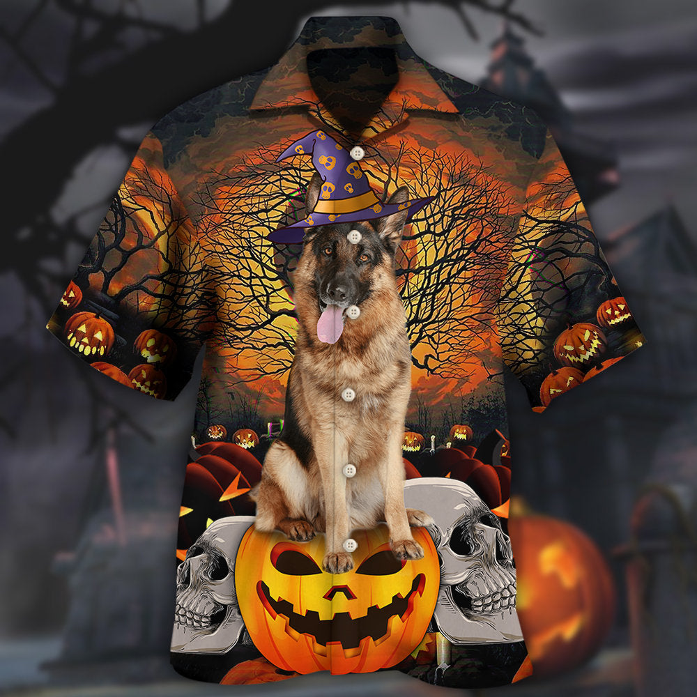 Halloween German Shepherd Dog Lover – Hawaiian Shirt