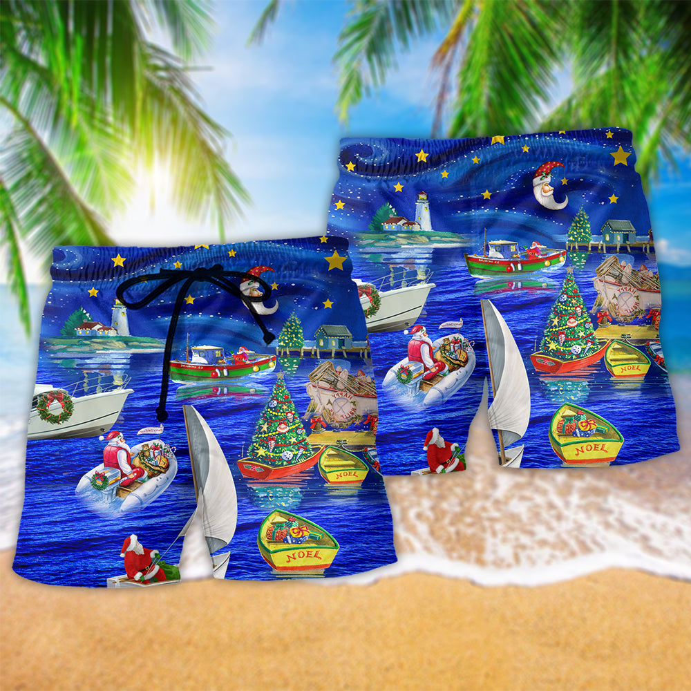 Christmas Coming Holiday Joy – Beach Short
