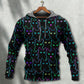 Cute Kitten Neon Glow Style - 3D Hoodie