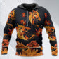 Chicken Wings Fast Food Lover - 3D Hoodie