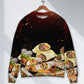 Burritos Fast Food Delicious Art – Sweater - Ugly Christmas Sweater