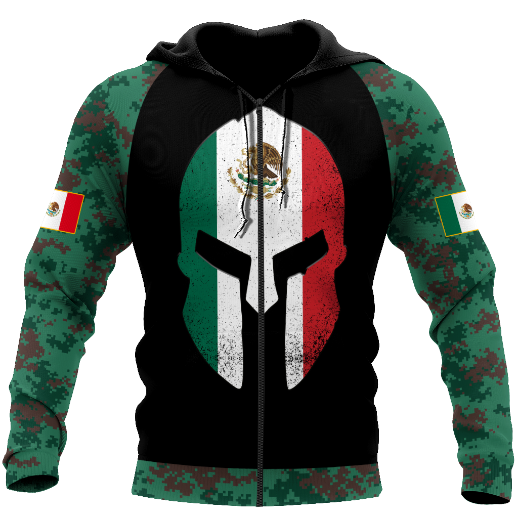 Mexican Coat Of Arms Art – 3D Hoodie