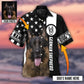 German Shepherd Strong Dog Custom Photo Personalized - Hawaiian Shirt