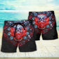 Skull Electric Dream Or Die - Beach Short - Owls Matrix LTD