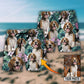 Dog My Sweet Dog Custom Photo - Beach Short - BEAS01LIN180622 - Owls Matrix LTD
