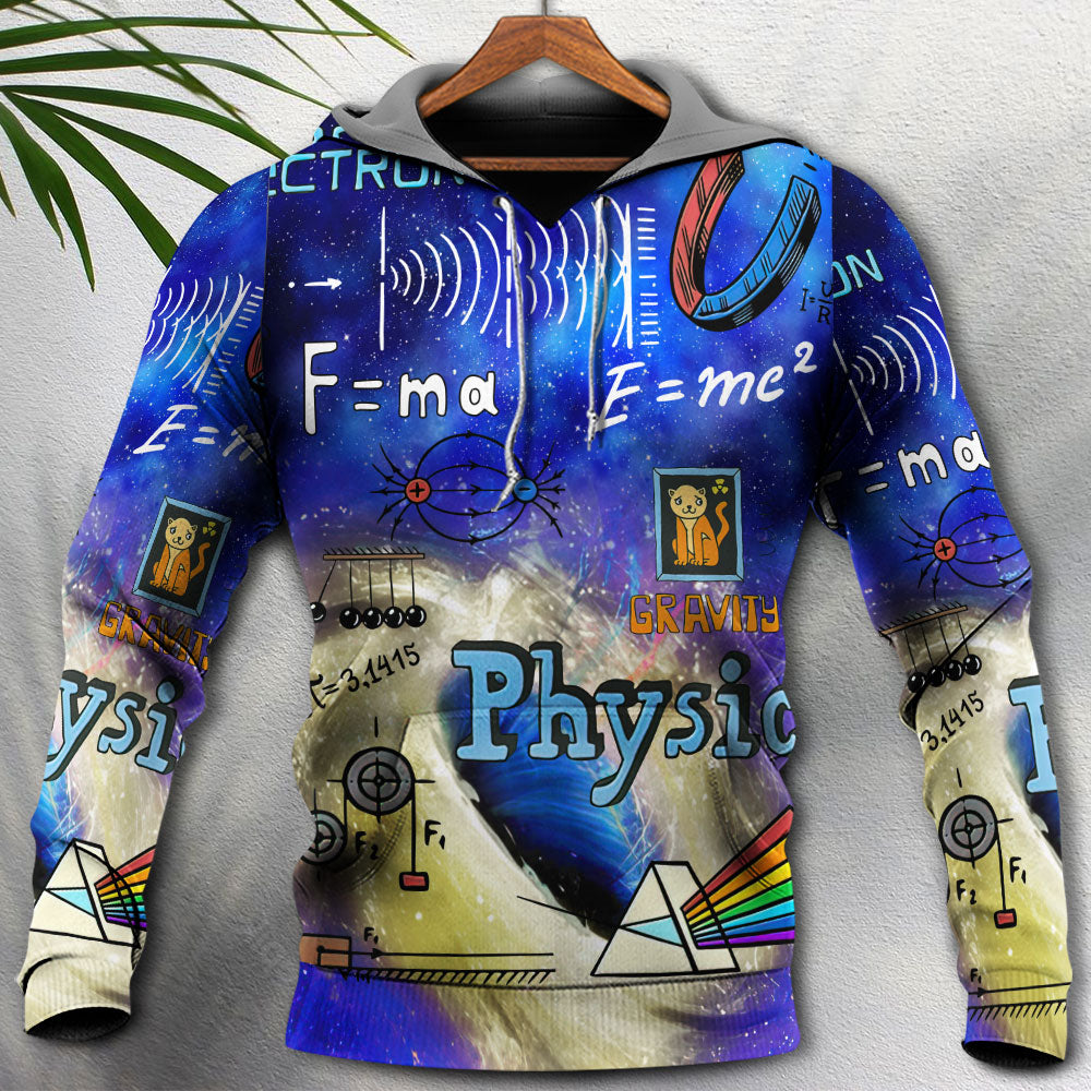 Physics Formula Science Style - 3D Hoodie