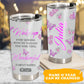 Butterfly Pink Diamond Jewelry Personalized 20 Oz Tumbler