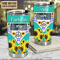 Hippie Van With Sunflower Personalized 20 Oz Tumbler