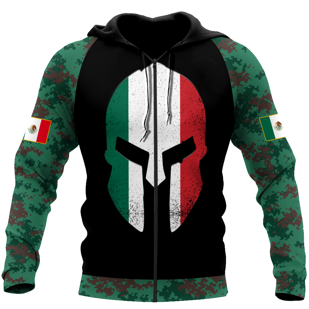 Mexican Coat Of Arms Art - 3D Hoodie