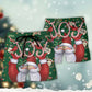 Christmas Santa Joy Green Theme Art – Beach Short